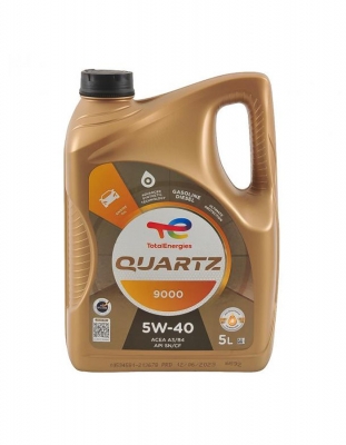 Моторное масло Total QUARTZ 9000 5W-40, 5л