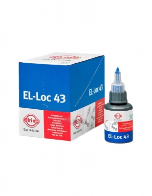 Elring Фиксатор резьбовых соединений EL-Loc 43 синий (50мл)