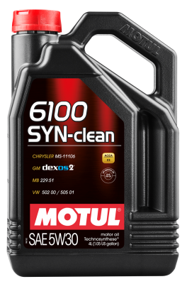 Моторное масло Motul 6100 SYN-CLEAN 5W-30, 4л