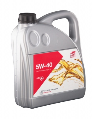 Моторное масло Febi 5W-40 SN/CF ACEA A3/B4, 4л