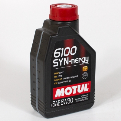 Моторное масло Motul 6100 SYN-NERGY 5W-30, 1л