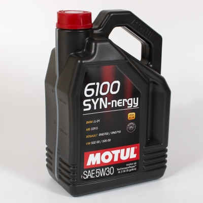 Моторное масло Motul 6100 SYN-NERGY 5W-30, 4л