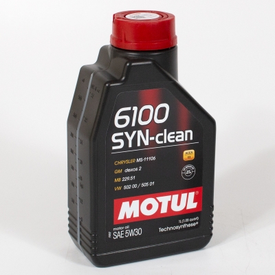 Моторное масло Motul 6100 SYN-CLEAN 5W-30, 1л