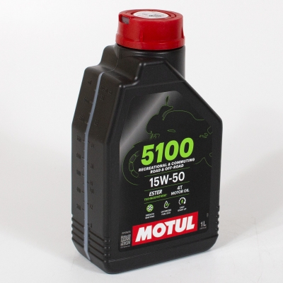 Масло моторное Motul 5100 4T 15W-50, 1л