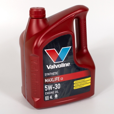 Моторное масло Valvoline MaxLife С3 5W-30, 4л